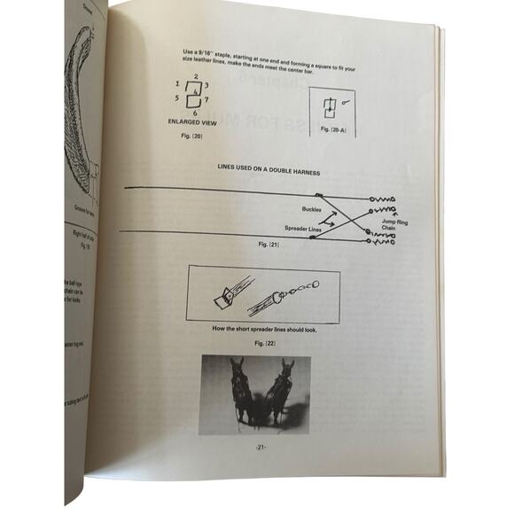 How To Carve Realistic Mules Book VTG 1985 Lester Hunt Wood Whittling Head Hoof - Picture 6 of 6